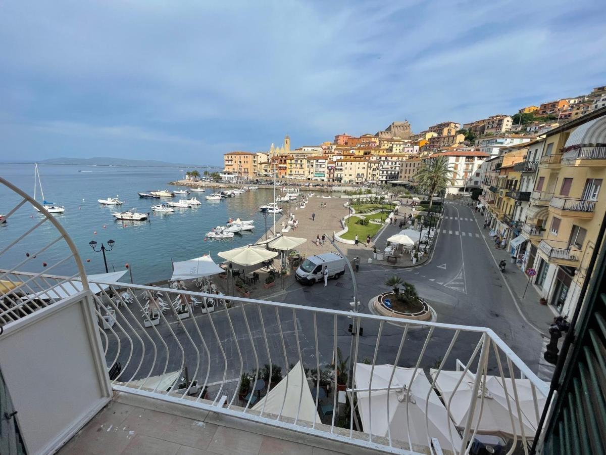 Апартаменты Casa Sul Porto Vista Mozzafiato Порто Санто Стефано Экстерьер фото